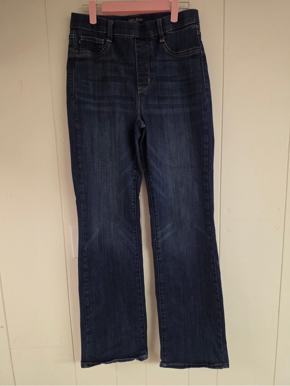 Judy Blue Pull On Slim Boot Jeans, Size 7/28